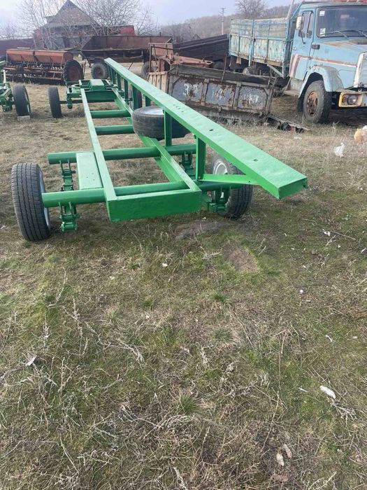 Універсальний Візок Тєлєжка Тележка Для Жатки, На Ресорах, На Кругу.