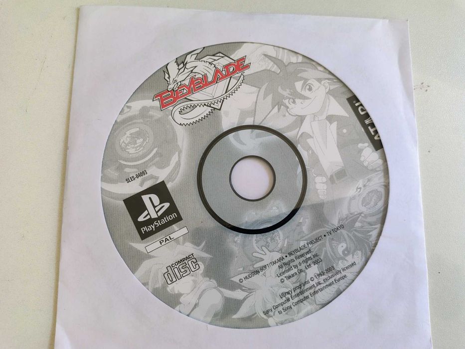 Beyblade PlayStation (PSX) pudełkowa