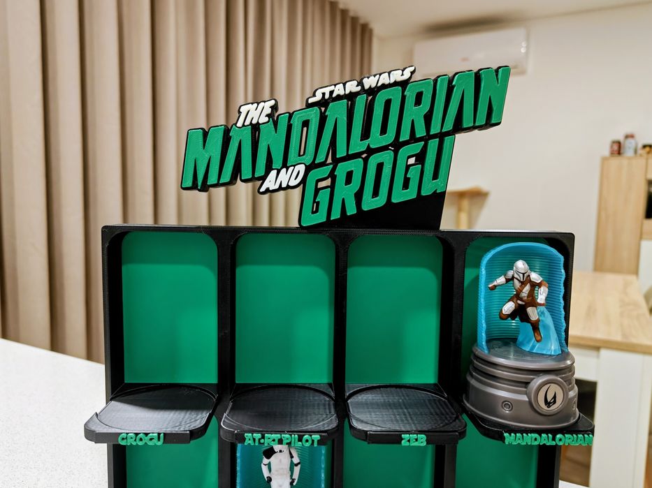Expositor Display Mandalorian and Grogu Burger King BK