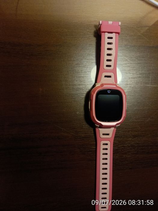 Дитячий годинник-телефон Mibro P6, 1.4", 240x280, GPS, 2MP, 900мА·год, 2АТM, рожевий Официальный