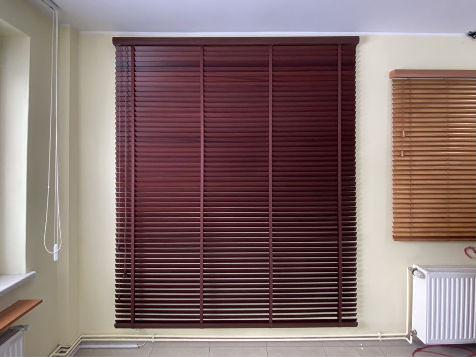 Żaluzja drewniana 50 mm mahoń 210 x 250