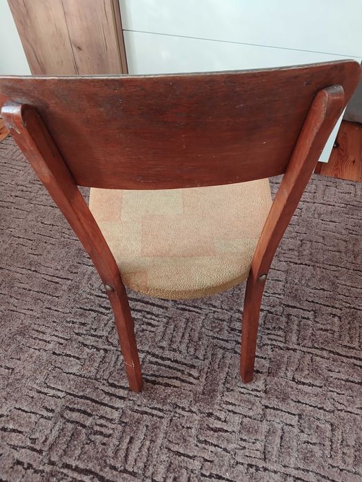 Крісла прості радянські,  відреставровані, обшиті новим матеріалом