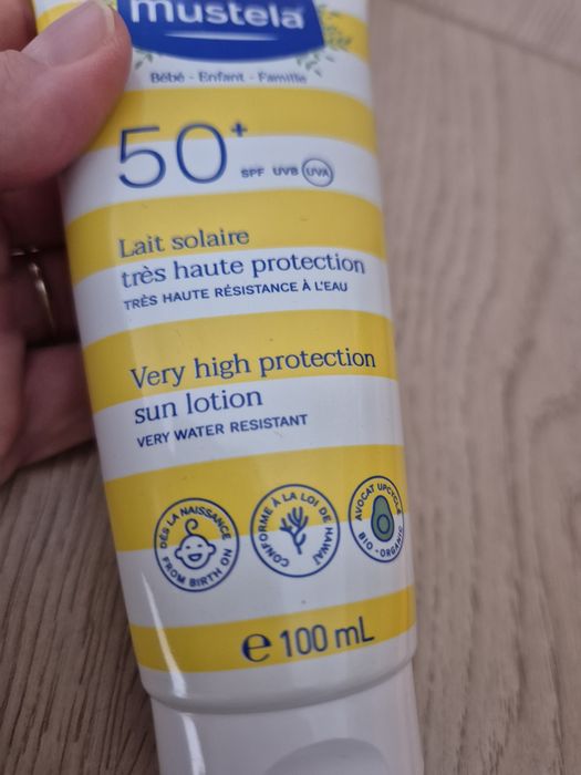 Mleczko krem przeciwsłoneczny 100 ml mustela spf 50