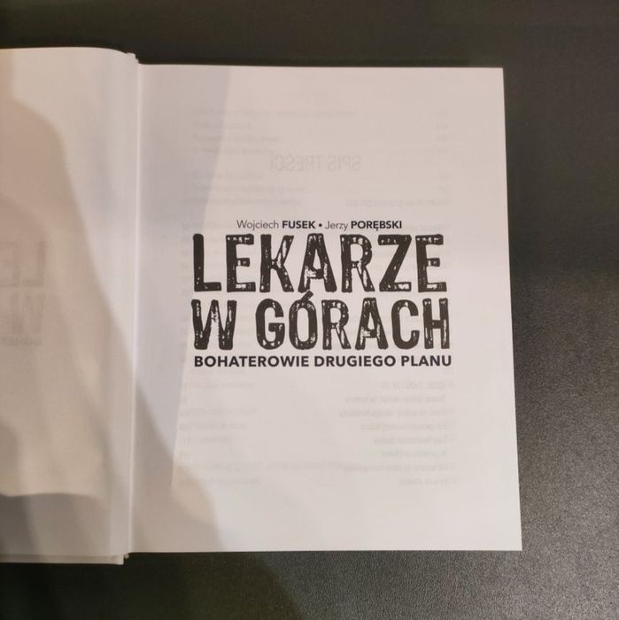 ksiazka lekarze w gorach