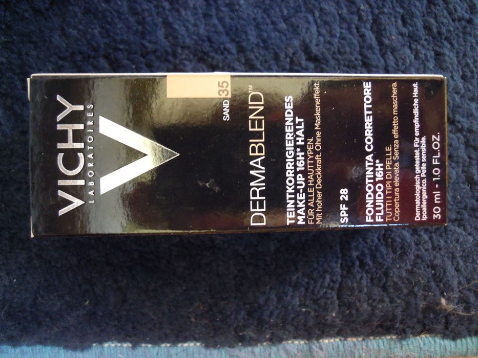 Vichy Dermablend fluid korygujący 16 h, SPF 28, 35 Sand, 30 ml