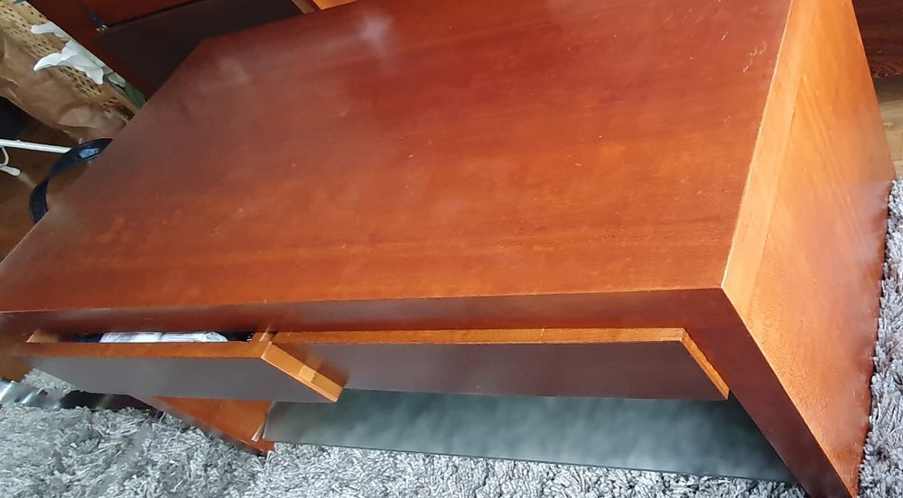 Mesa retangular de sala de estar