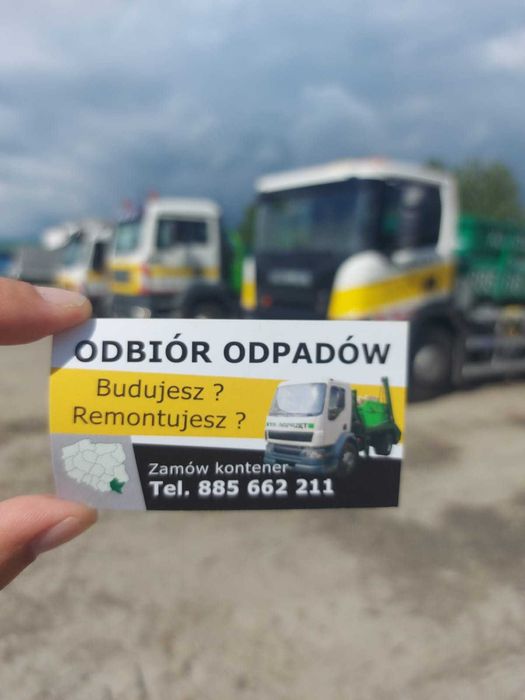 Kontener na odpady, wywóz kontenerów z odpadami 7 m3