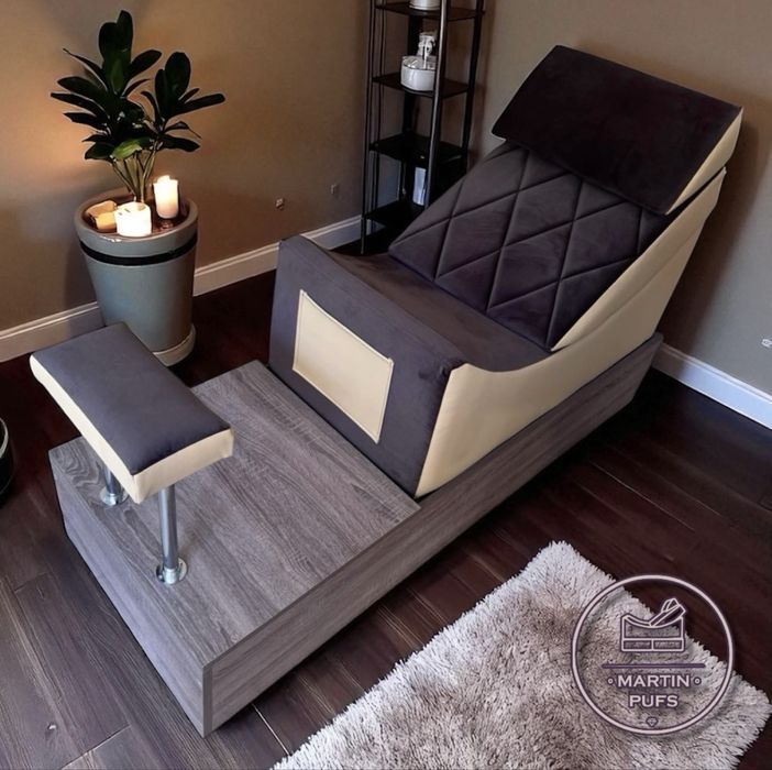 Крісло для педикюру, 3 в 1 Для нарощування вій, работу с бровами.