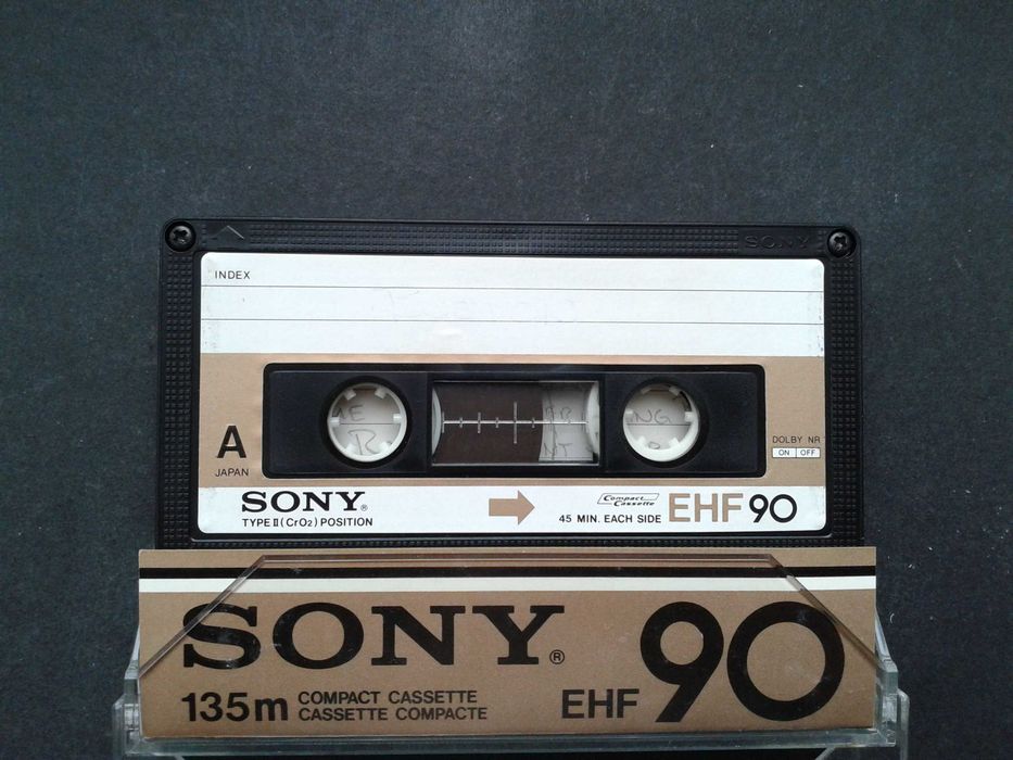 Аудиокассеты Sony UCX 90, Sony JHF 46, Sony EHF 90, Sony BHF 46