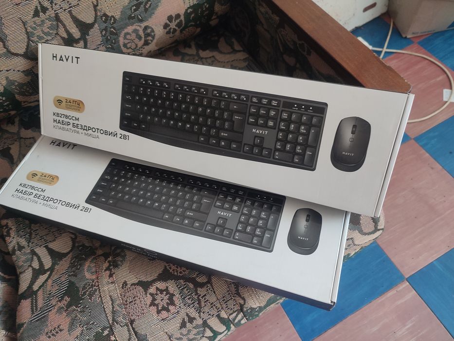 Без проводная клавиатура + мыш