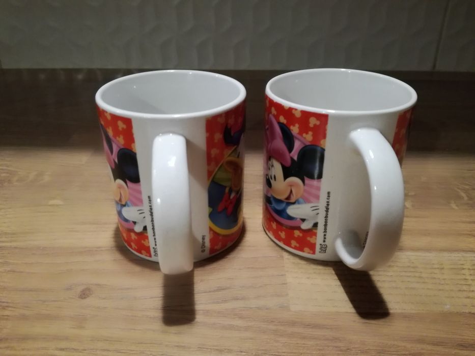 kubki Disney dziecięce 2 szt porcelana