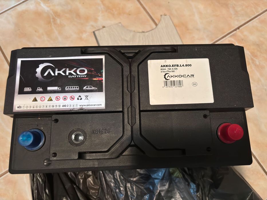 Bateria carro Nova
