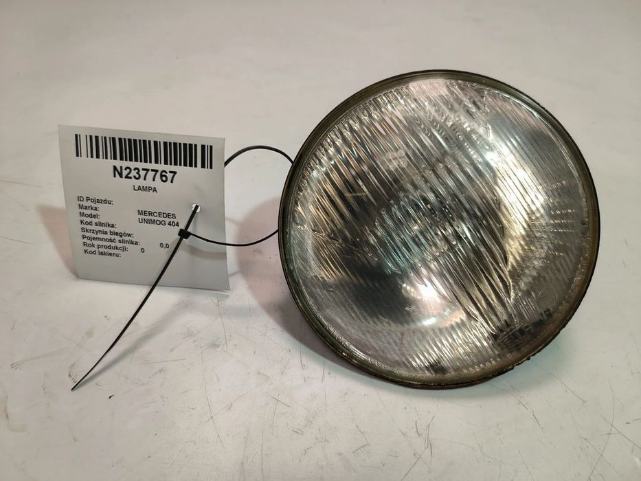 lampa przednia szkło mercedes unimog 404