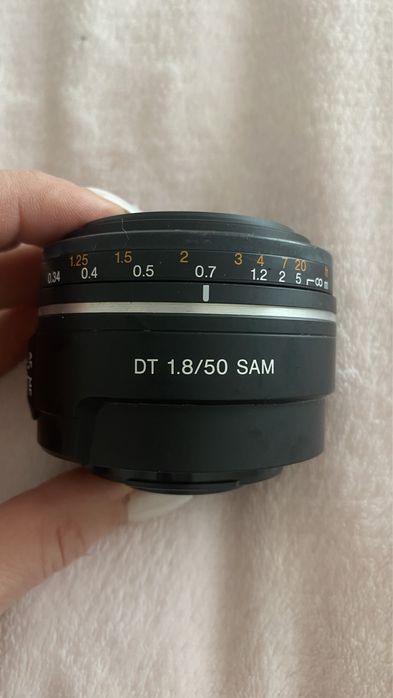 Портретний обʼєктив SONY модель SAL50F18