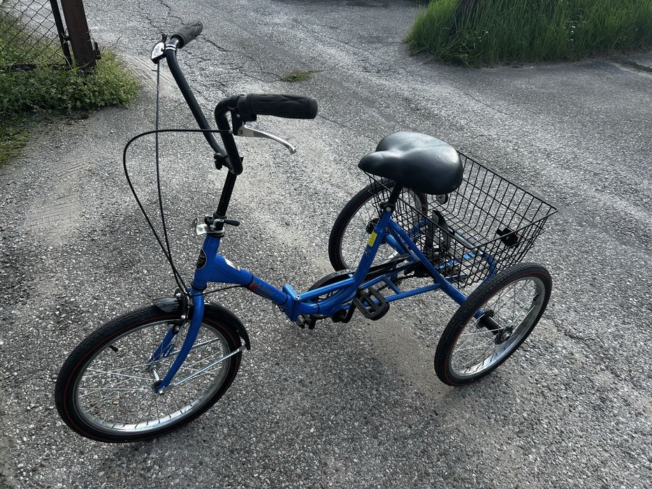 Rower trojkolowy 3-biegowy dla seniora