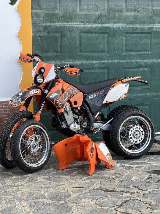 KTM 525 exc supermoto