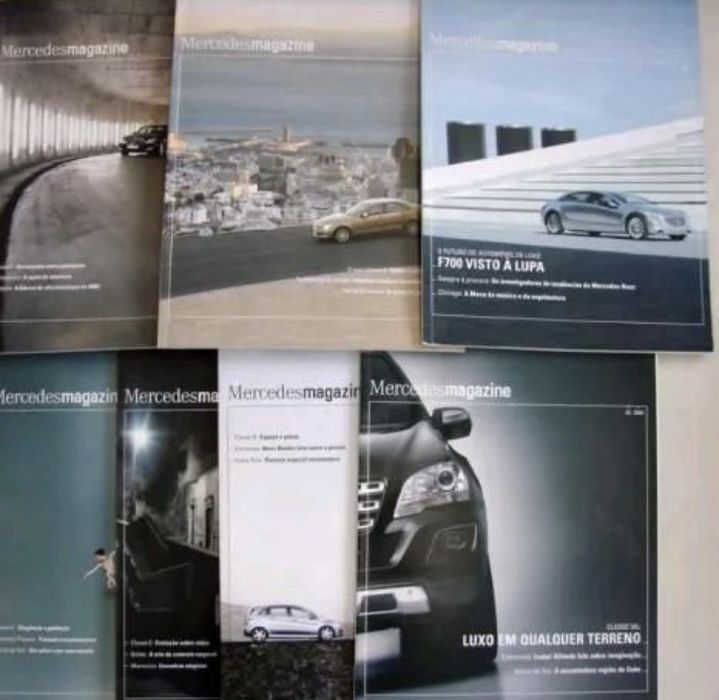 Revistas Mercedes Magazine NOVAS( automóvel arquitetura design)