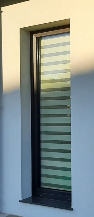 3 rolety dzień noc night & Day białe, 2 szt na balkon