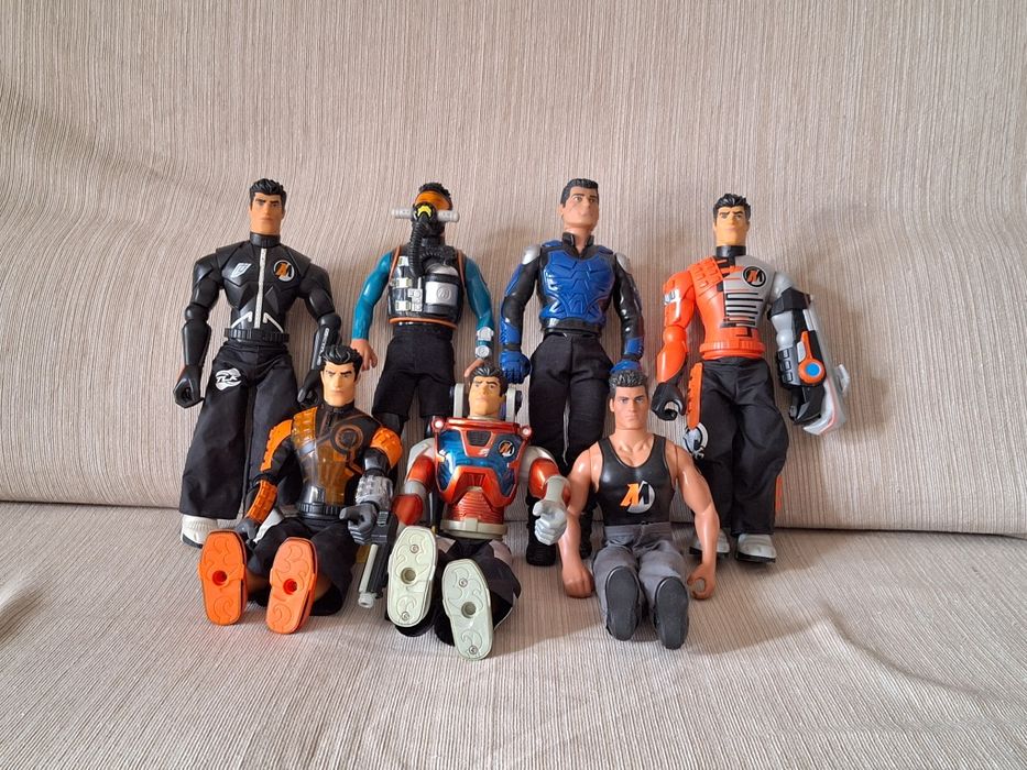 Conjunto Action Man + Veículos + Acessórios