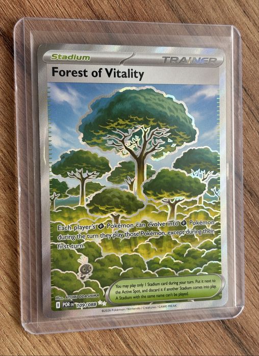 Karta Pokemon  - Mega Evolution - Perfect Order - Forest of Vitality Fullart