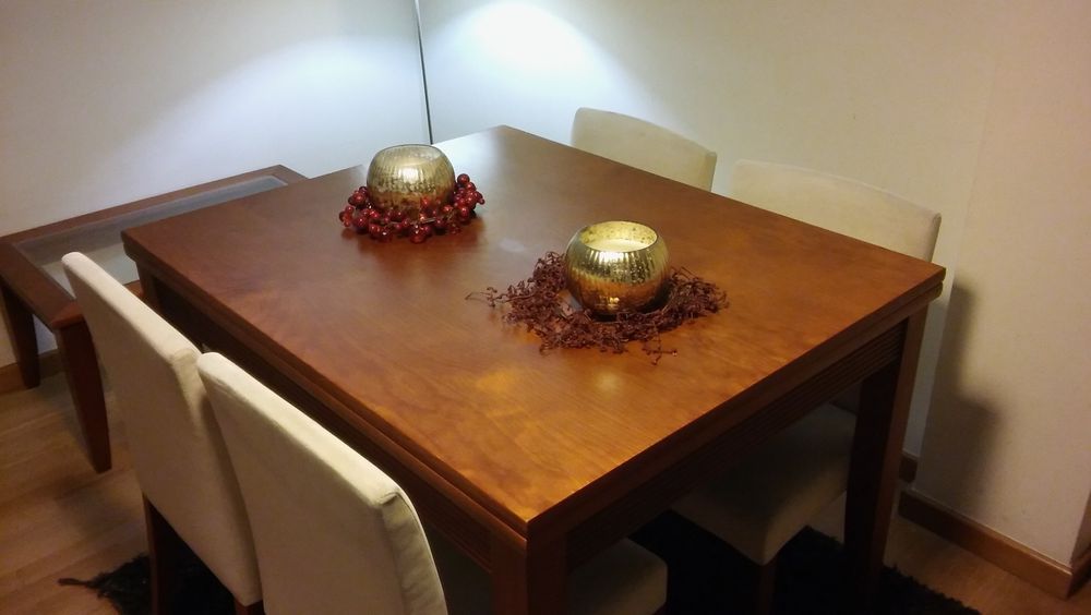 mesa dobravel em cerejeira