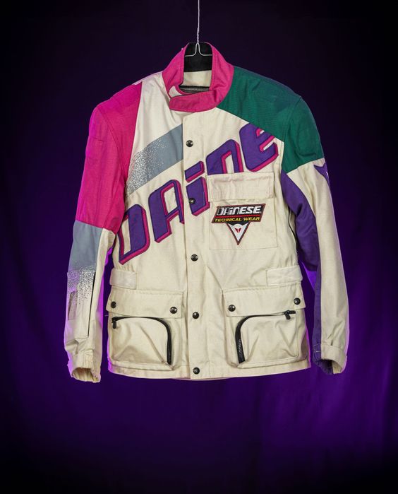 Casaco colete Dainese vintage mota