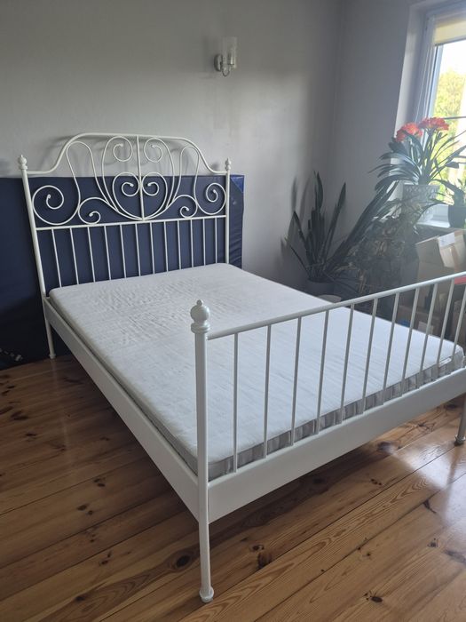 Łóżko metalowe Lervik IKEA 140X200