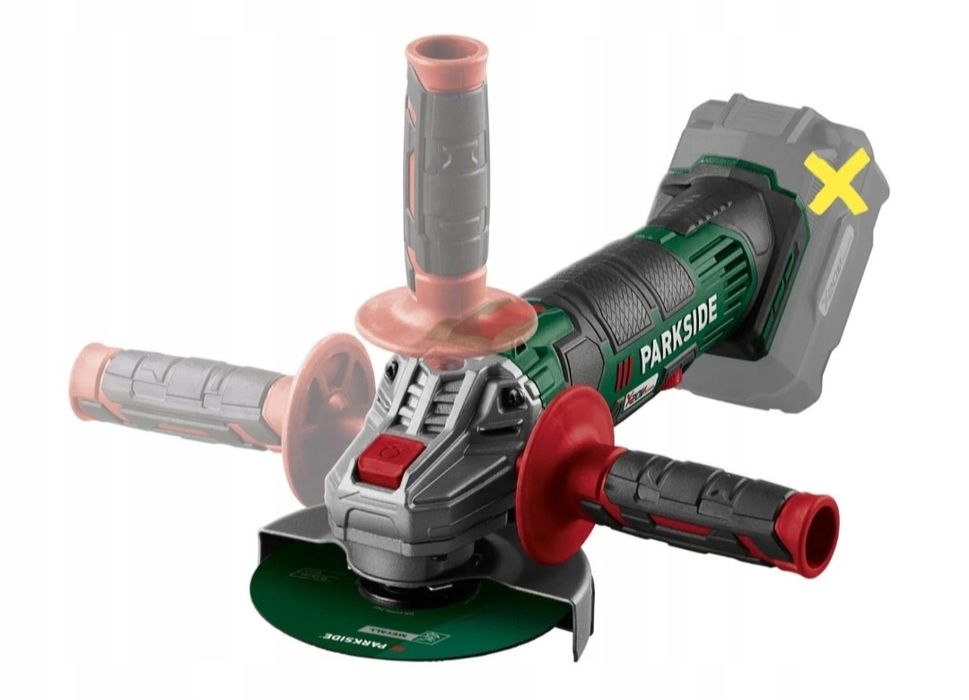 Akumulatorowa Szlifierka kątowa PARKSIDE 20V PWSA 125mm