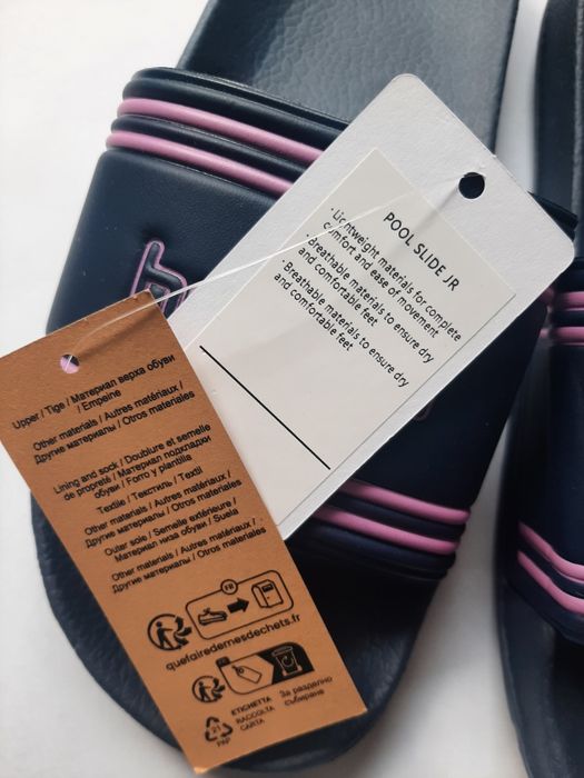 HUMMEL Nowe klapki basenowe 34