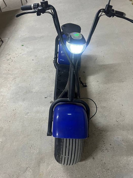 Електроскутер Cityco 1500W, 60V12Ah, Black (r804/1500Bk)