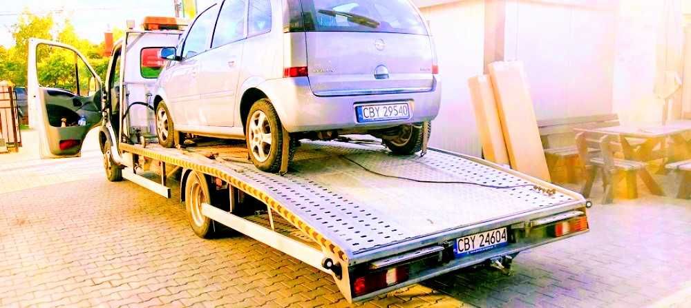 Pomoc Drogowa, Auto laweta, holowanie, transport samochodów, usługi S5