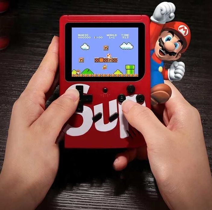 Mini KONSOLA PRZENOŚNA GameBox 400 Gier Mario Contra Gameboy - OKAZJA