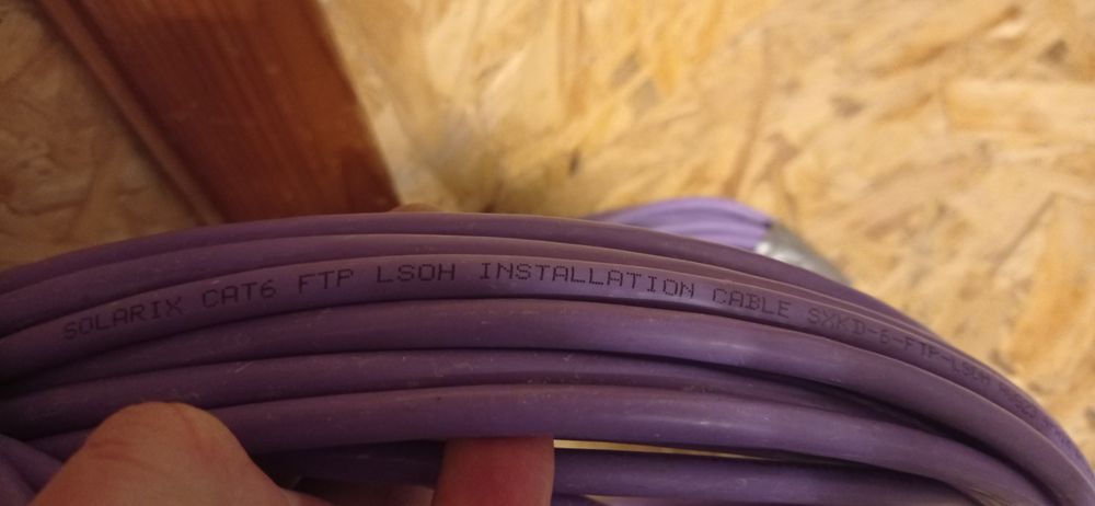 Przewód sieciowy Solarix CAT6 FTP LSOH 20m