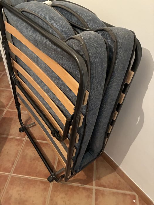 Cama dobrável 80x190