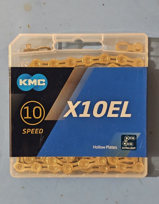 Łańcuch KMC X10EL gold