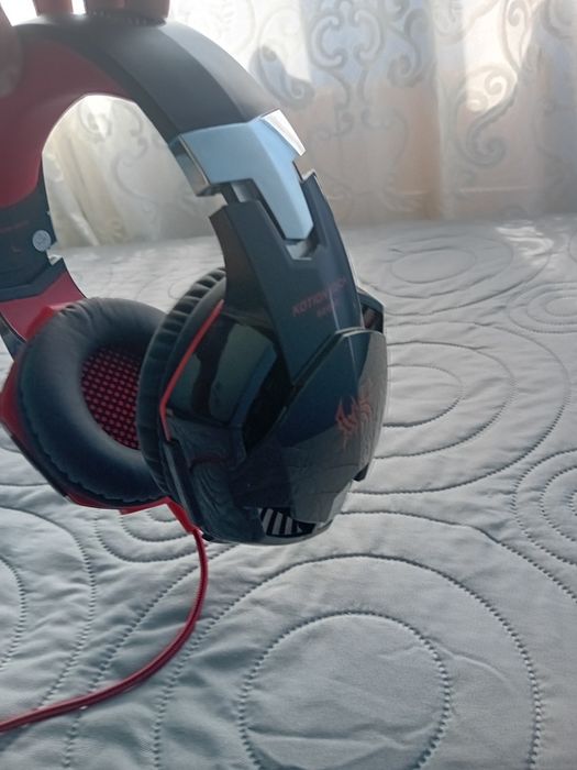 Gamingowe słuchawki przewodowe USB i typ C z mikrofonem