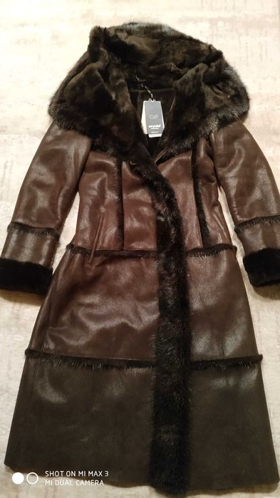 Дубленка натуральная цегейка р46-48 новая