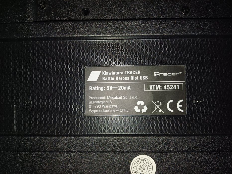 Myszka Lenovo i klawiatura Tracer dla gracza