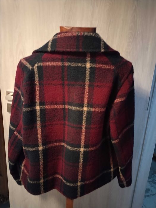 Blusão curto xadrez