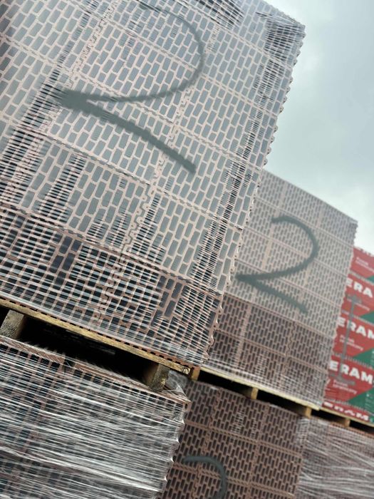 pustak ceramiczny porotherm 25 P+W okazja transport