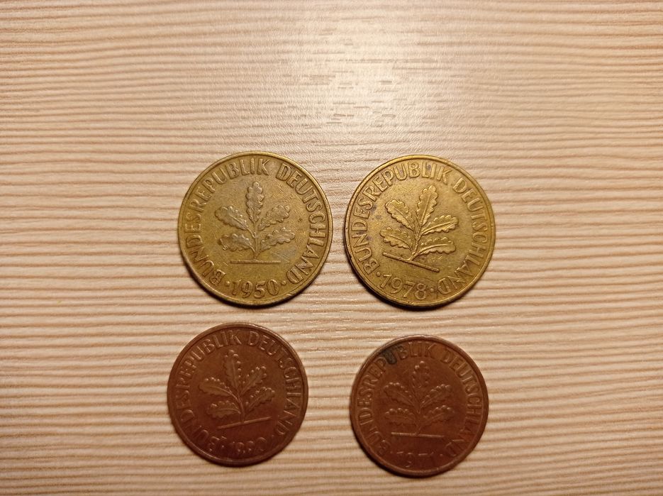 Kolekcjonerskie Euro centy poszukiwane I pfeningi