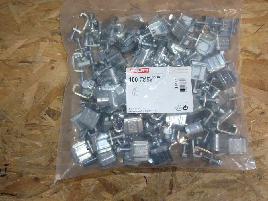 Klamra zaciskowa, zacisk do kanałów wentylacyjnych Hilti MVZ-DC 20/30