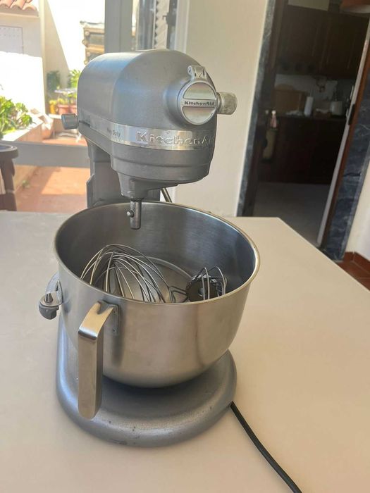 Batedeira KitchenAid Heavy Duty (Cinza)
