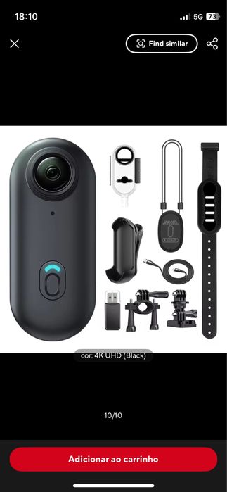 Mini camara de filmar 4k