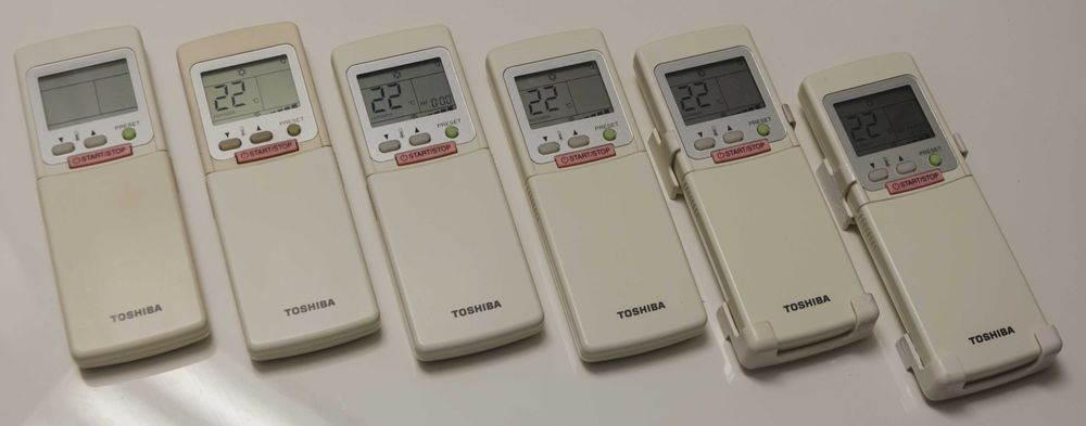 Pilot klimatyzacji Toshiba WH-H3UE WH-H2UE