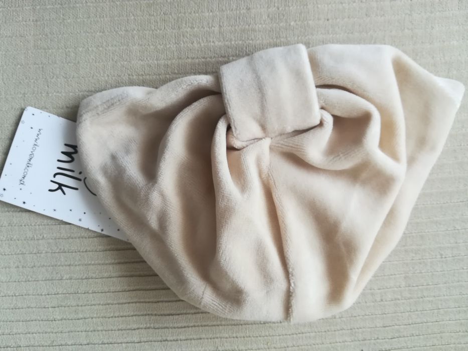 Czapeczka dziewczęca I love milk r.98/104