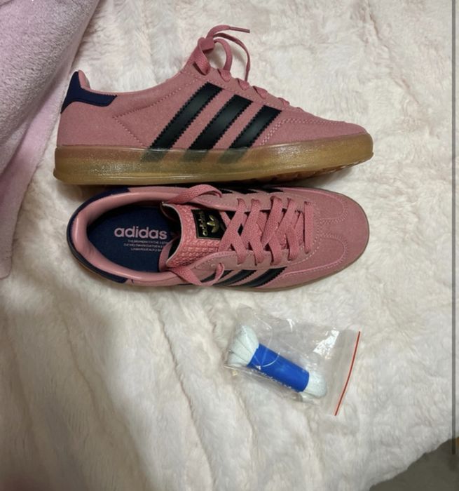 sapatilhas adidas gazelle cor de rosa