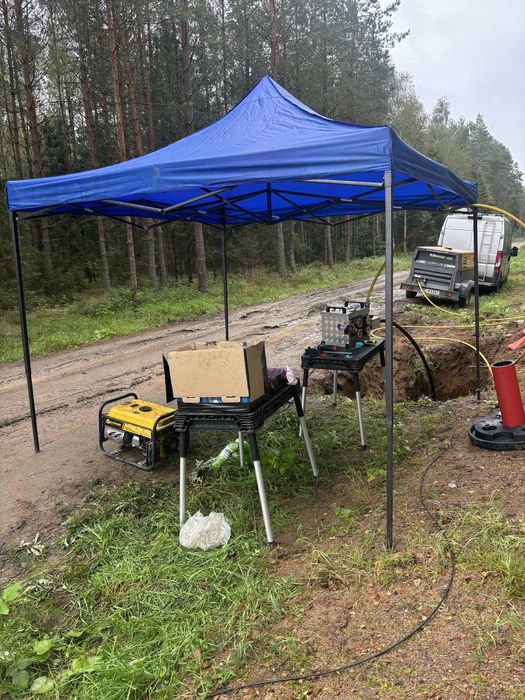 Wdmuchiwanie światłowodów - spawanie światłowodów - NAPRAWA