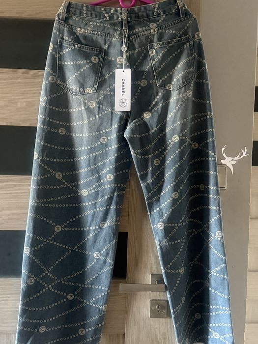 Spodnie jeansowe chanel