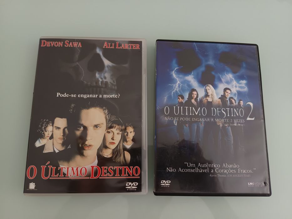 DVDs pack último destinos 1 e 2
